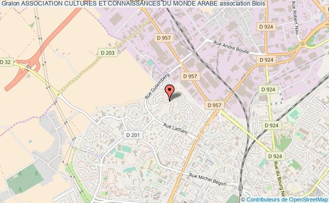 plan association Association Cultures Et Connaissances Du Monde Arabe Blois