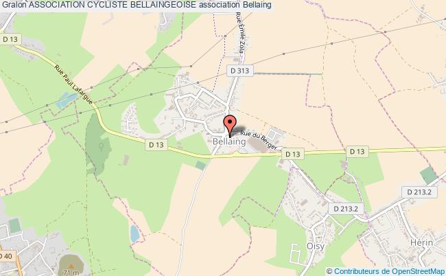 plan association Association Cycliste Bellaingeoise Bellaing