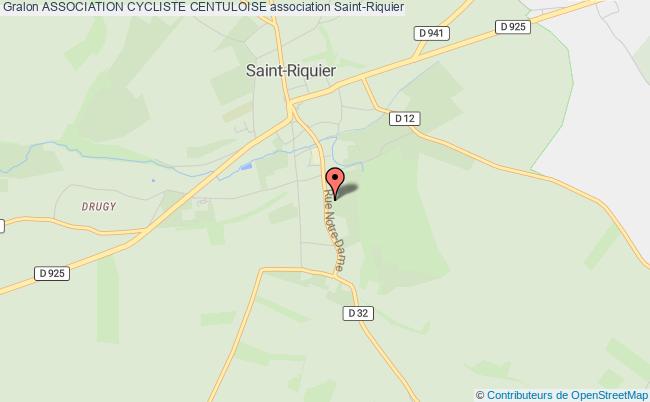 plan association Association Cycliste Centuloise Saint-Riquier