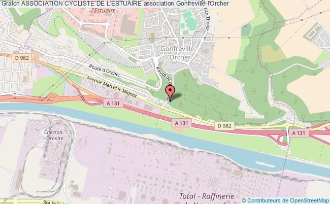 plan association Association Cycliste De L'estuaire Gonfreville-l'Orcher