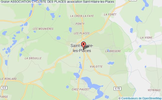 plan association Association Cycliste Des Places Saint-Hilaire-les-Places
