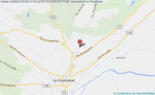 plan association Association Cycliste Fousseretoise Le    Fousseret