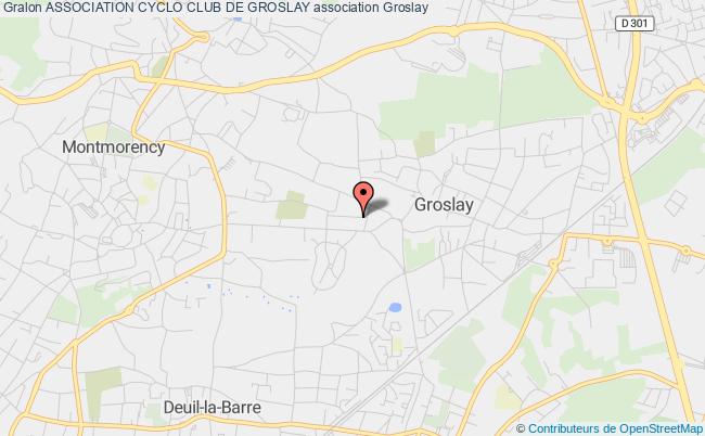 plan association Association Cyclo Club De Groslay Groslay