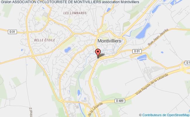 plan association Association Cyclotouriste De Montivilliers Montivilliers
