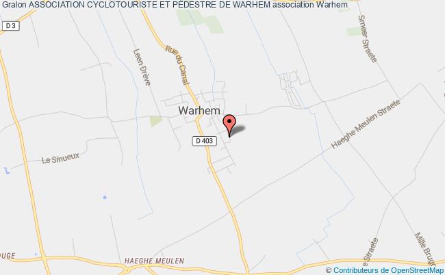 plan association Association Cyclotouriste Et PÉdestre De Warhem Warhem