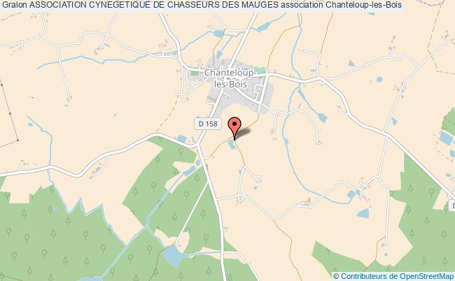 plan association Association Cynegetique De Chasseurs Des Mauges Chanteloup-les-Bois