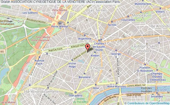 plan association Association Cynegetique De La Venotiere (acv) Paris