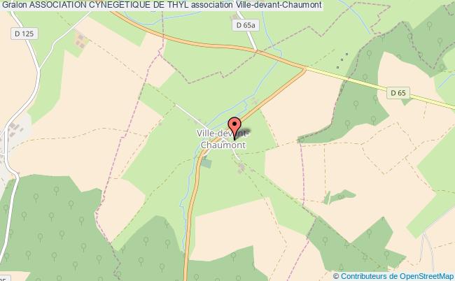 plan association Association Cynegetique De Thyl Ville-devant-Chaumont