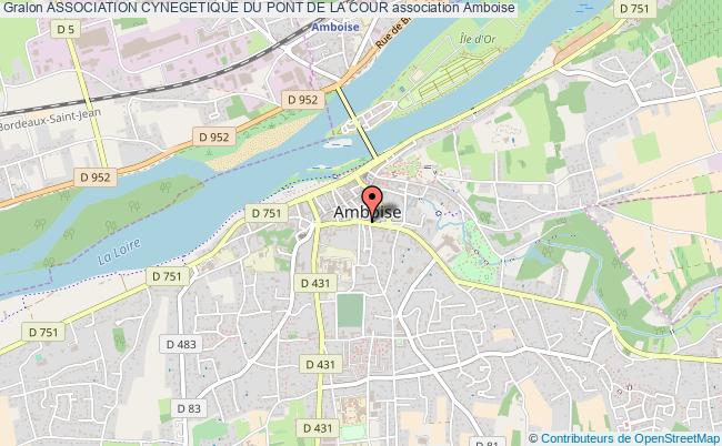 plan association Association Cynegetique Du Pont De La Cour Amboise