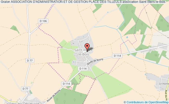 plan association Association D'administration Et De Gestion Place Des Tilleuls Saint-Illiers-le-Bois