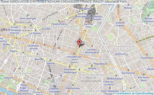 plan association Association D'affaires Sichuan-chongqing-france (aascf) Paris