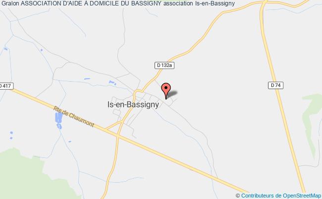 plan association Association D'aide À Domicile Du Bassigny Is-en-Bassigny