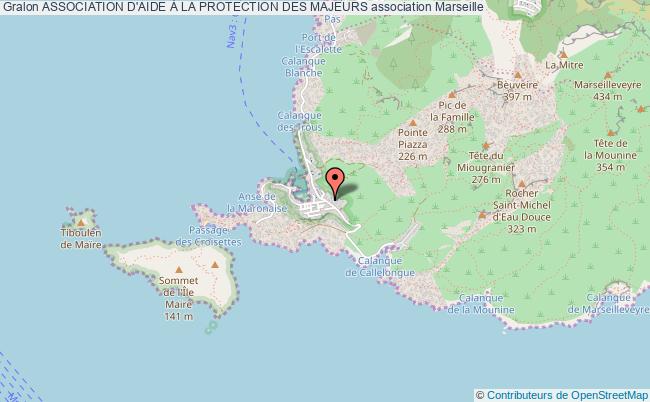 plan association Association D'aide À La Protection Des Majeurs Marseille 8