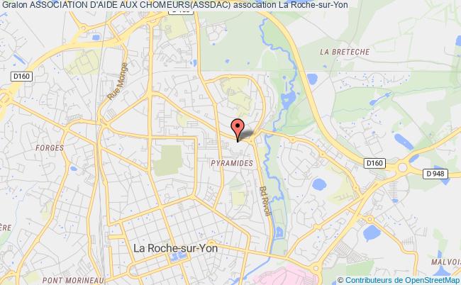 plan association Association D'aide Aux Chomeurs(assdac) Roche-sur-Yon
