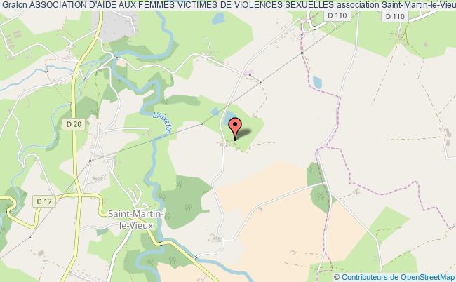 plan association Association D'aide Aux Femmes Victimes De Violences Sexuelles Saint-Martin-le-Vieux