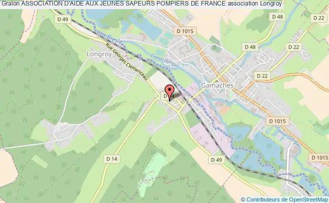 plan association Association D'aide Aux Jeunes Sapeurs Pompiers De France Longroy