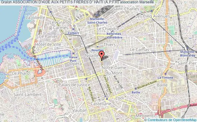 plan association Association D'aide Aux Petits Freres D' Haiti (a.p.f.h) Marseille