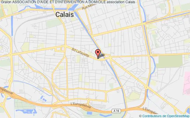 plan association Association D'aide Et D'intervention A Domicile Calais