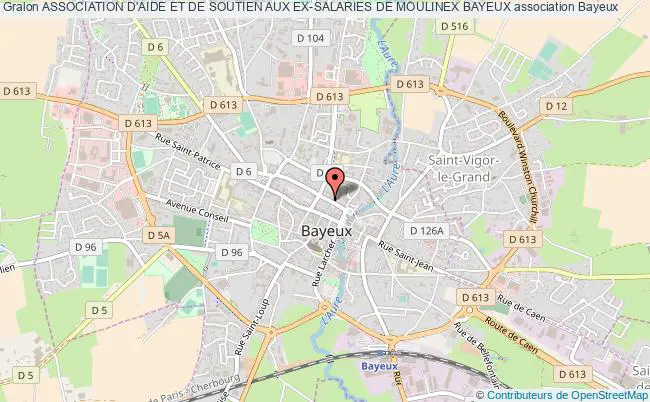 plan association Association D'aide Et De Soutien Aux Ex-salaries De Moulinex Bayeux Bayeux