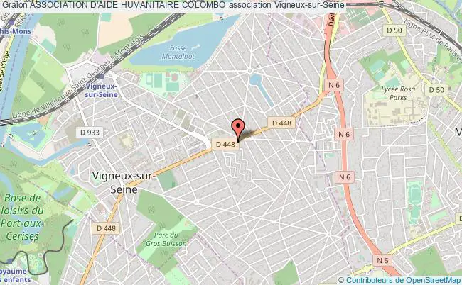 plan association Association D'aide Humanitaire Colombo Vigneux-sur-Seine