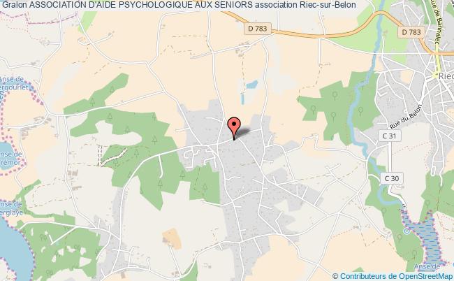 plan association Association D'aide Psychologique Aux Seniors Riec-sur-Bélon