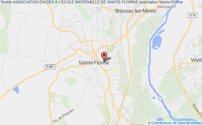 plan association Association D'aides A L'ecole Maternelle De Sainte-florine Sainte-Florine
