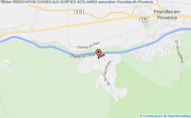 plan association Association D'aides Aux Sorties Scolaires Peyrolles-en-Provence