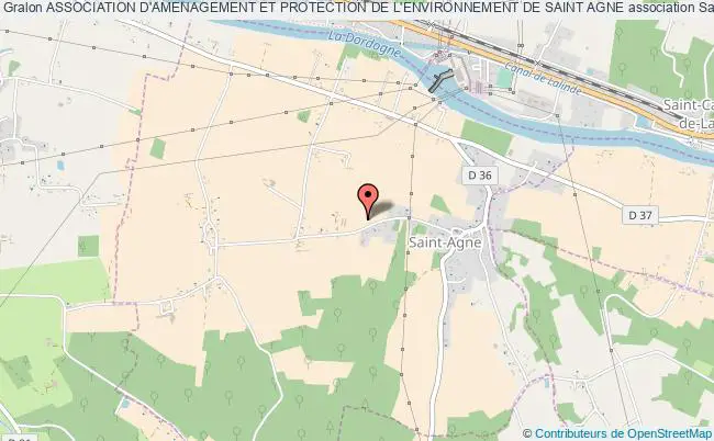 plan association Association D'amenagement Et Protection De L'environnement De Saint Agne Saint-Agne