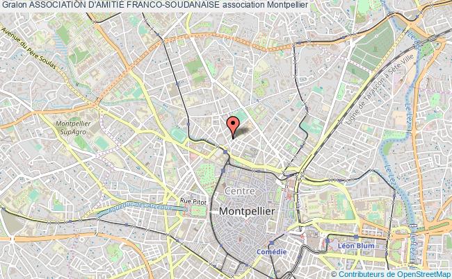 plan association Association D'amitiÉ Franco-soudanaise Montpellier