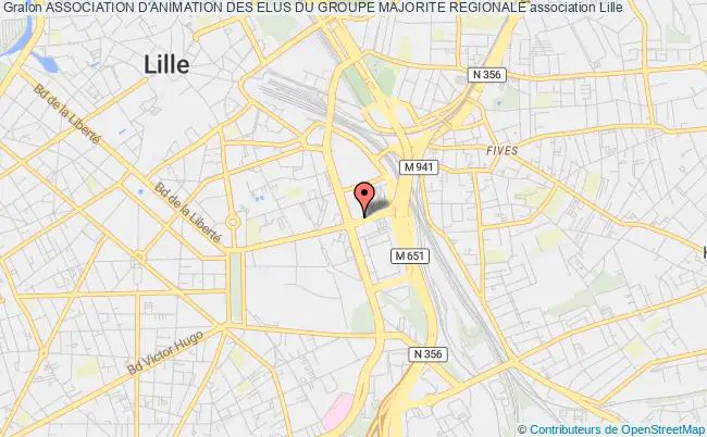 plan association Association D'animation Des Elus Du Groupe Majorite Regionale Lille Cedex