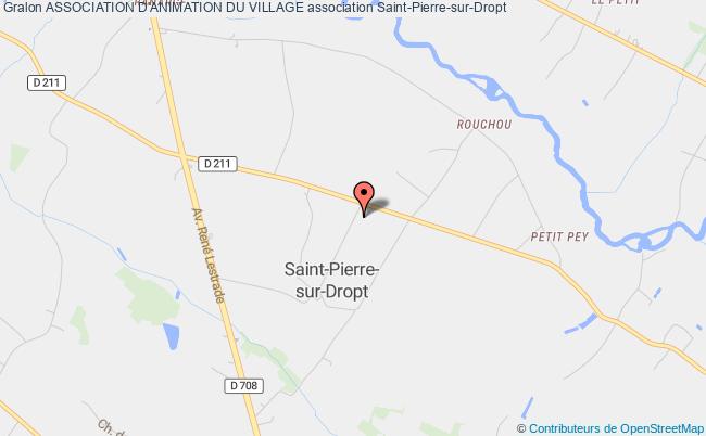 plan association Association D'animation Du Village Saint-Pierre-sur-Dropt