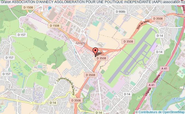 plan association Association D'annecy Agglomeration Pour Une Politique Independante (aapi) Épagny
