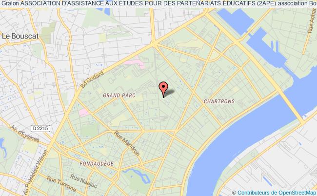 plan association Association D'assistance Aux Études Pour Des Partenariats Éducatifs (2ape) Bordeaux