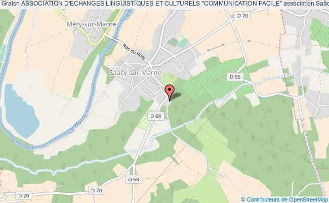 plan association Association D'Échanges Linguistiques Et Culturels "communication Facile" 
