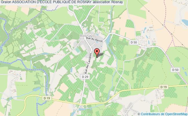 ASSOCIATION D'ECOLE PUBLIQUE DE ROSNAY