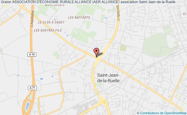 plan association Association D'Économie Rurale Alliance (aer Alliance) Saint-Jean-de-la-Ruelle