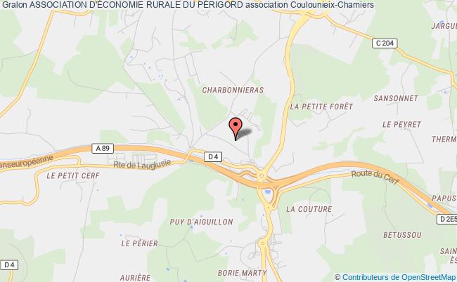 plan association Association D'Économie Rurale Du PÉrigord Coulounieix-Chamiers
