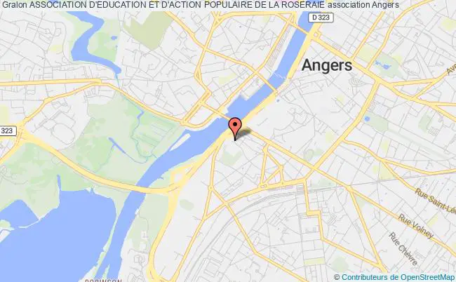 plan association Association D'education Et D'action Populaire De La Roseraie Angers
