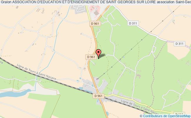 plan association Association D'education Et D'enseignement De Saint Georges Sur Loire Saint-Georges-sur-Loire