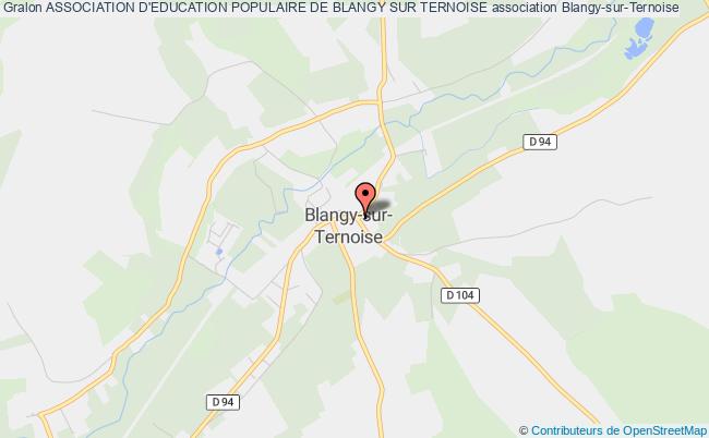 plan association Association D'education Populaire De Blangy Sur Ternoise Blangy-sur-Ternoise