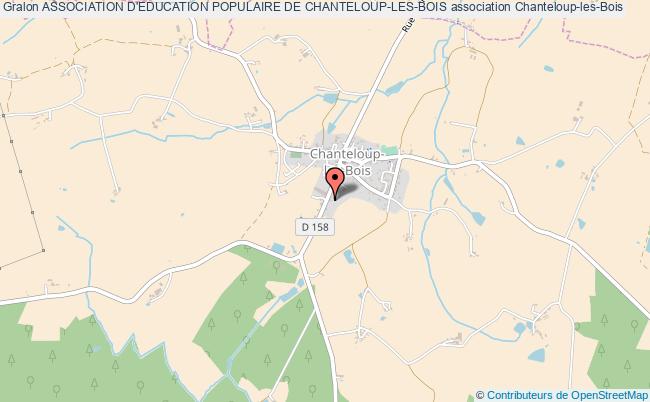 ASSOCIATION D'EDUCATION POPULAIRE DE CHANTELOUP-LES-BOIS