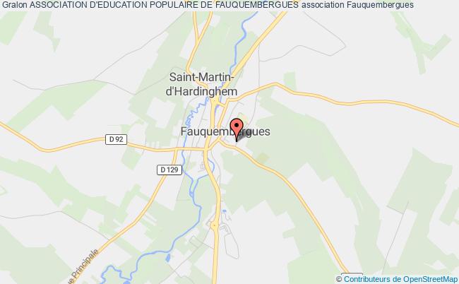 ASSOCIATION D'EDUCATION POPULAIRE DE FAUQUEMBERGUES