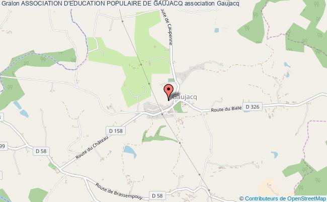 ASSOCIATION D'EDUCATION POPULAIRE DE GAUJACQ