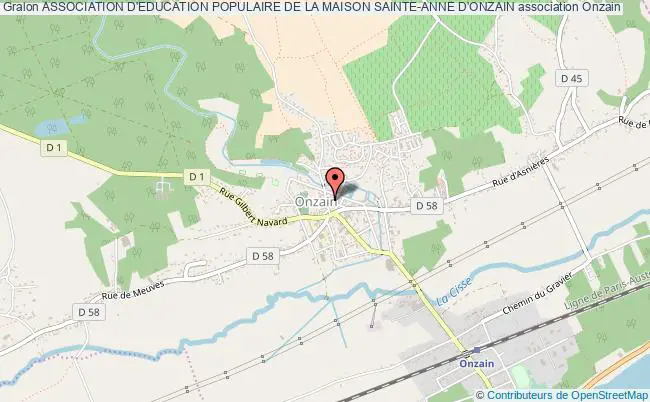 ASSOCIATION D'EDUCATION POPULAIRE DE LA MAISON SAINTE-ANNE D'ONZAIN