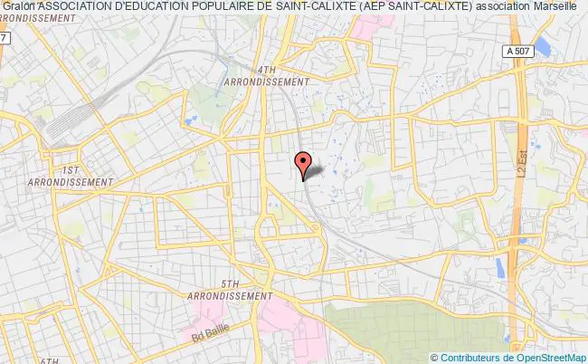 plan association Association D'education Populaire De Saint-calixte (aep Saint-calixte) Marseille