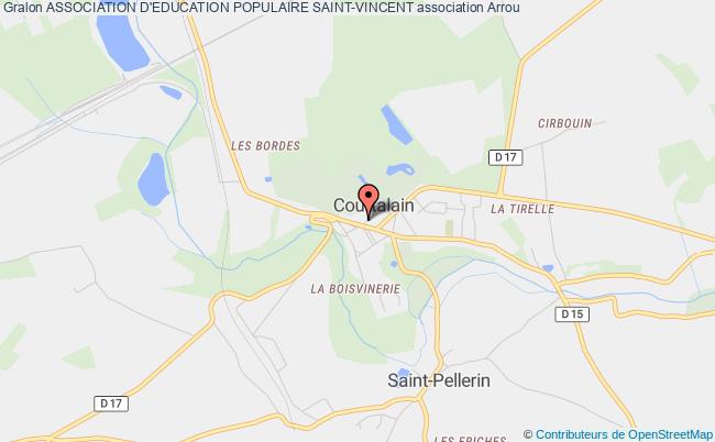 plan association Association D'education Populaire Saint-vincent Commune nouvelle d'Arrou