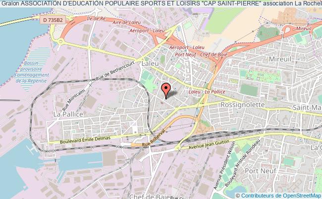 plan association Association D'education Populaire Sports Et Loisirs "cap Saint-pierre" La Rochelle