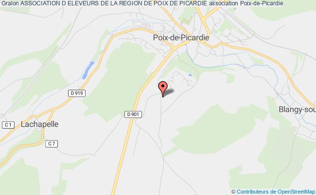 plan association Association D Eleveurs De La Region De Poix De Picardie Poix-de-Picardie