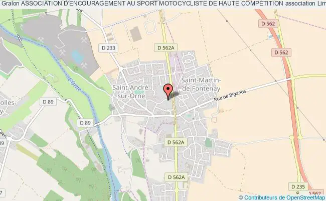 plan association Association D'encouragement Au Sport Motocycliste De Haute CompÉtition Limoges