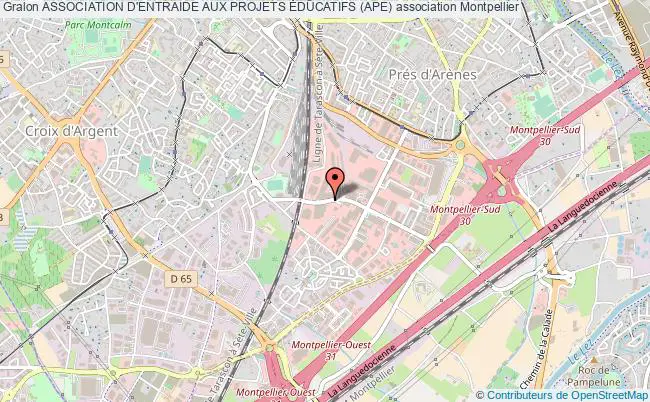 plan association Association D'entraide Aux Projets Éducatifs (ape) Montpellier